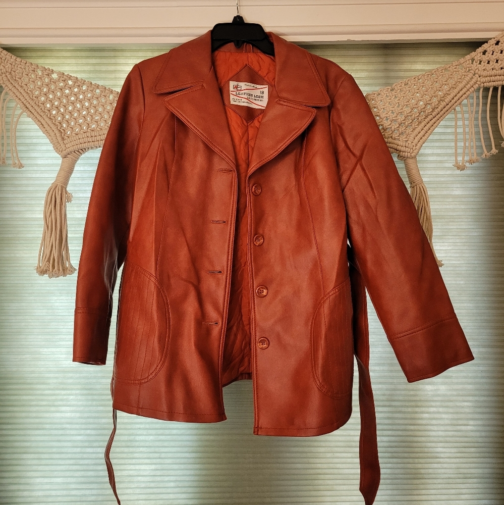 Vintage 70s Leather Jacket